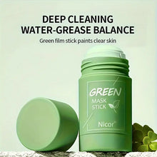 Nicor Green Tea Mud Mask Stick Cleanses The Skin