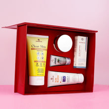 Essensi Acne Serum, Lemon Face Wash, Sunblock SPF 60, Saffron Shine Beauty Cream and Small Charcoal Face Wash for clearer, healthier skin