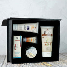 ESSENSI Retinol Serum, Rice Face Wash, Sunblock SPF 60,Saffron Shine Beauty Cream and  Almond Face Wash for anti-aging and skin renewal