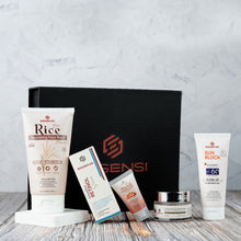 ESSENSI Retinol Serum, Rice Face Wash, Sunblock SPF 60,Saffron Shine Beauty Cream and  Almond Face Wash for anti-aging and skin renewal