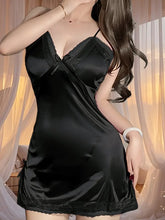 Sexy Lingerie Dress with Garter Belt, Corset Dress