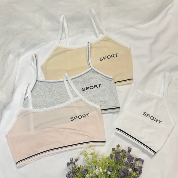 Sport Written Thin Strap Biddie