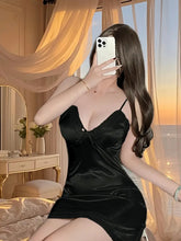 Sexy Lingerie Dress with Garter Belt, Corset Dress