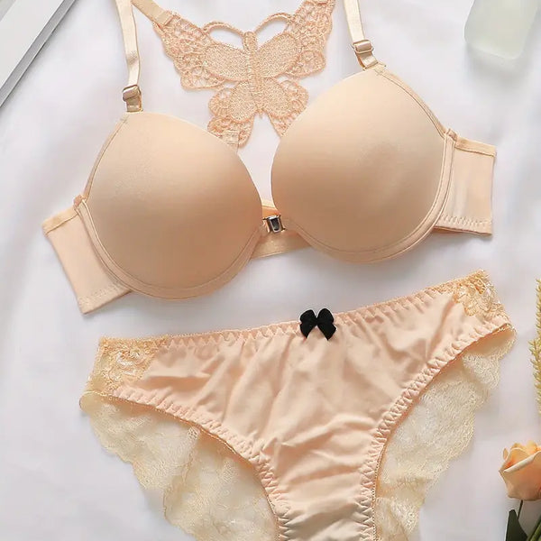 European and American Set Women'S Lingerie Bra and Panties