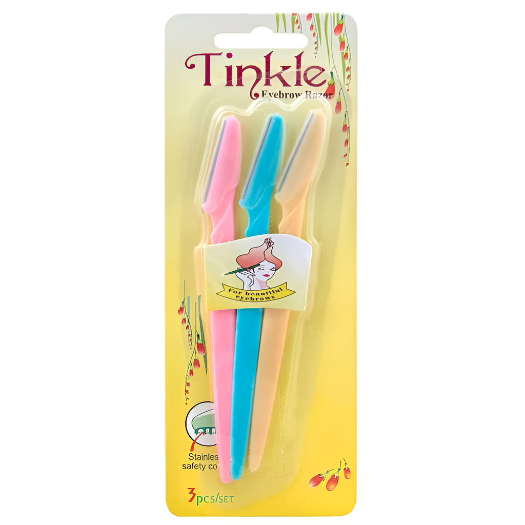 Tinkle Eyebrow Razor 3 Pieces Set