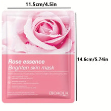 10pcs Fruit facial mask, suitable for facial moisturizing, moisturizing